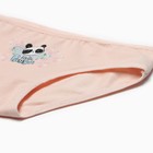 Трусы для девочки, цвет персиковый, рост 110-122 см - фото 25375000