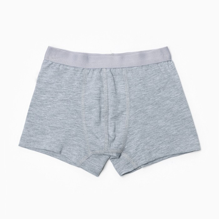 Трусы для мальчика, цвет серый, рост 140-146 см - Фото 1