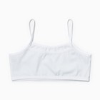 Топ для девочки, цвет белый, рост 158-164 см - фото 23529182