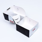 Коробка под бенто - торт с окном «Честь и достоинство», 14×14×8 см - Фото 3