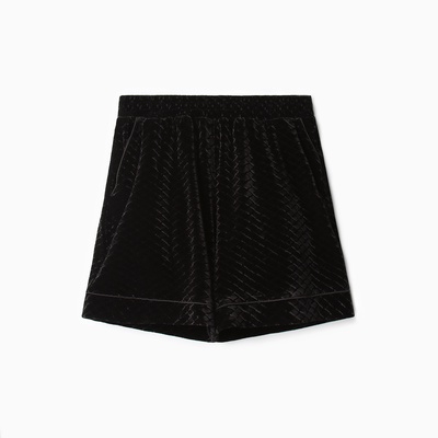 Шорты женские KAFTAN «Бархат» размер 40, черный