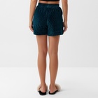 Шорты женские KAFTAN «Бархат», размер 44, зелёные - фото 26323865