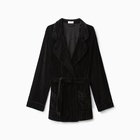 Жакет женский KAFTAN "Бархат" р. 42, черный 9908111 - фото 12712592