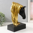 Сувенир полистоун бюст "Золотая грива лошади" 20х11,5х15 см МИКС - фото 23509827