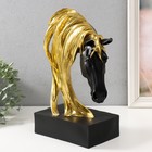 Сувенир полистоун бюст "Золотая грива лошади" 20х11,5х15 см МИКС - Фото 5