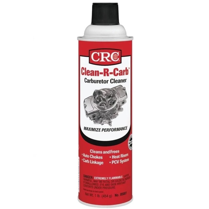 Очиститель карбюратора и дроссельной заслонки CRC Clean-r-carb, аэрозоль, 453 г - Фото 1