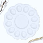 Пасхальная подставка на 12 яиц и кулич «Христос Воскресе!» на пасху, 30×30 см - Фото 6