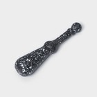 Ступка с пестиком «Грани», 10×18 см, чёрная - Фото 4