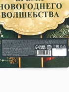 Подарочный набор новогодний «С новым годом!»: чай чёрный, крем-мёд (6 шт.x30 г) - Фото 12
