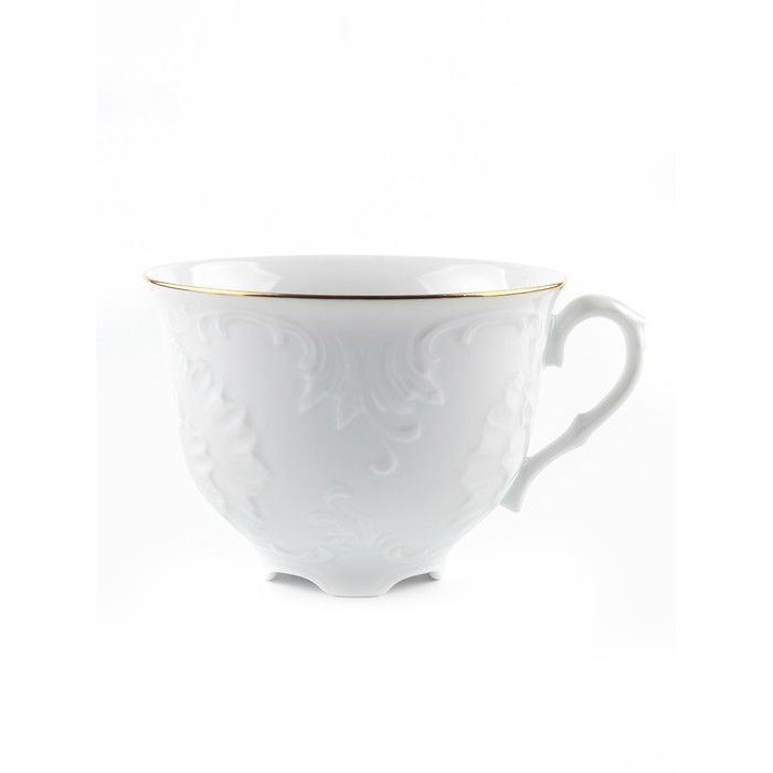 Чашка чайная Cmielow Rococo «Золотая отводка», 330 мл