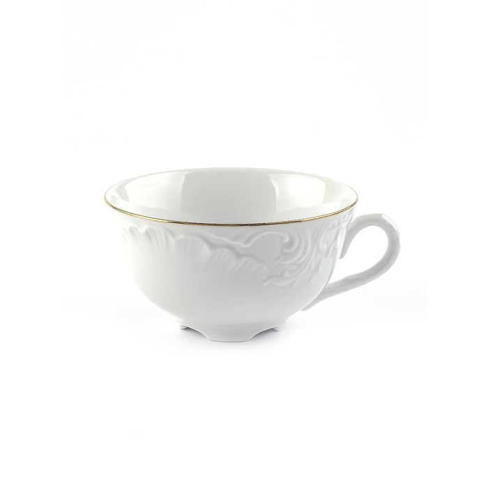 Чашка чайная Cmielow Rococo «Золотая отводка», 220 мл - фото 1909411202