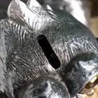 Копилка "Ворона с сыром" бронза-серебро, 31см - фото 8048950