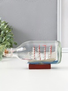 Корабль в бутылке «Роза ветров», фигурка, 18×10×8 см, белый - Фото 8