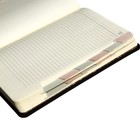 Ежедневник недатированный А5, 136 листов VELVET INDEX, твёрдая обложка, искусственная кожа, ламинация Soft Touch, ляссе, тонированный блок 70 г/м2, синий 10183543 - фото 16305044