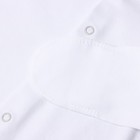 Кофточка с закрытыми ручками, цвет белый/мишки, рост 56 см - фото 23361749