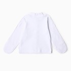 Кофточка с закрытыми ручками, цвет белый/мишки, рост 56 см - фото 23361750