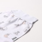 Ползунки детские, цвет белый, рост 62 см 10186794