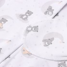 Боди с закрытыми ручками, цвет белый, рост 56 см - фото 23361777