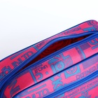 Косметичка дорожная на молнии «Бако текстиль», с ручкой, наружный карман, цвет розовый - фото 40315202