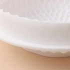 Форма для муссовых десертов и выпечки KONFINETTA «Бронте», силикон, 23×7,5 см, цвет белый - фото 4631635