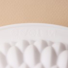 Форма для муссовых десертов и выпечки KONFINETTA «Бронте», силикон, 23×7,5 см, цвет белый - Фото 5