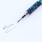 Ручка шариковая синяя паста мини автоматическая «Робот» - Фото 6