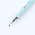 Ручка шариковая синяя паста мини автоматическая «Пандастик» - Фото 5