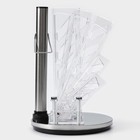 Набор ножей кухонных на подставке Доляна Sparkle, 7 предметов: 5 ножей, мусат и ножницы - Фото 11