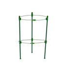 Кустодержатель, d=18 см, h=30 см, 2 кольца, металл, зелёный, Greengo - Фото 5