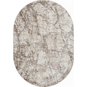 Ковёр овальный Merinos Alabama, размер 200x400 см, цвет beige