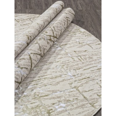 Ковёр овальный Merinos Liman, размер 120x180 см, цвет cream-green