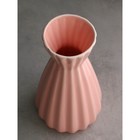 Ваза настольная «Пардис», h=24 см, цвет розовый, керамика, 1 сорт, Иран - фото 38970037