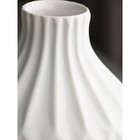 Ваза настольная «Шар», h=18 см, цвет белый, керамика, 1 сорт, Иран - фото 25470313