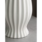 Ваза настольная «Граф», h=34 см, цвет белый, керамика, 1 сорт, Иран - фото 25602434