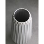 Ваза настольная «Пустыня», h=34 см, цвет серый, керамика, 1 сорт, Иран - Фото 3