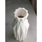 Ваза настольная «Шахди», h=37 см, цвет белый, керамика, 1 сорт, Иран - фото 24270264