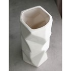 Ваза настольная «Рубин», h=37 см, цвет белый, керамика, 1 сорт, Иран - Фото 4