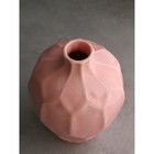 Ваза настольная «Созвездие», h=21 см, цвет розовый, керамика, 1 сорт, Иран - Фото 3
