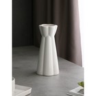 Ваза настольная «Кубок», h=24 см, цвет белый, керамика, 1 сорт, Иран - фото 24415061