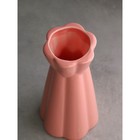 Ваза настольная «Кубок», h=24 см, цвет розовый, керамика, 1 сорт, Иран - Фото 3