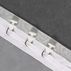 Крючок для штор, 11×26 мм, цвет белый, цена за 1 штуку - Фото 2