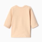 Футболка с длинным рукавом Bloom Baby, рост 80 см, бежевый 9931438 - фото 14262918