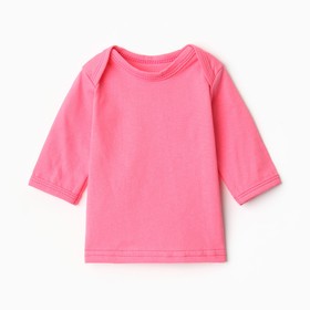 Футболка с дл. рукавом Bloom Baby, р. 74 см, розовый 9932417