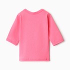 Футболка с дл. рукавом Bloom Baby, р. 86 см, розовый - Фото 4