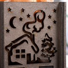 Соляной светильник "ЗИМНЯЯ НОЧЬ" Е14 15Вт 1,8 кг гимал. соль - фото 23435790