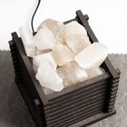 Соляной светильник "КОЛОДЕЦ" Е14 15Вт 1,8-2 кг - фото 9614346