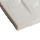 Палитра фарфор прямоугольная "Держатели кистей" 8,5 х 9,5 см, 6 ячеек, ЗХК - фото 25366289