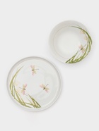 УЦЕНКА Сервиз столовый фарфоровый «Стрекоза», 37 предметов, 2 вида тарелок (отсутствует стойка для специй, супник) - Фото 7