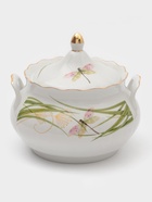 УЦЕНКА Сервиз столовый фарфоровый «Стрекоза», 37 предметов, 2 вида тарелок (отсутствует стойка для специй, супник) - Фото 9