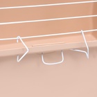 Клетка для грызунов «Пижон» №1 складная, 58×40×34 см, миска, 2 кормушки, бежевая - Фото 5